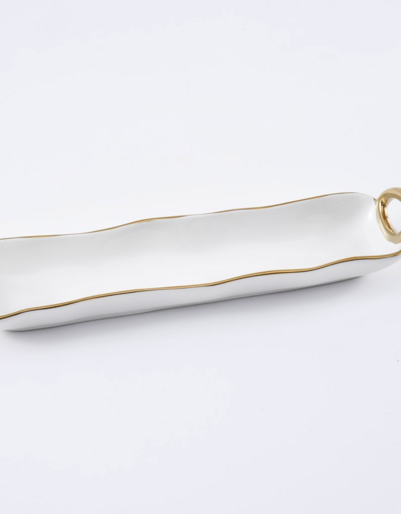 PAMPA BAY GOLDEN HANDLES CRACKER TRAY