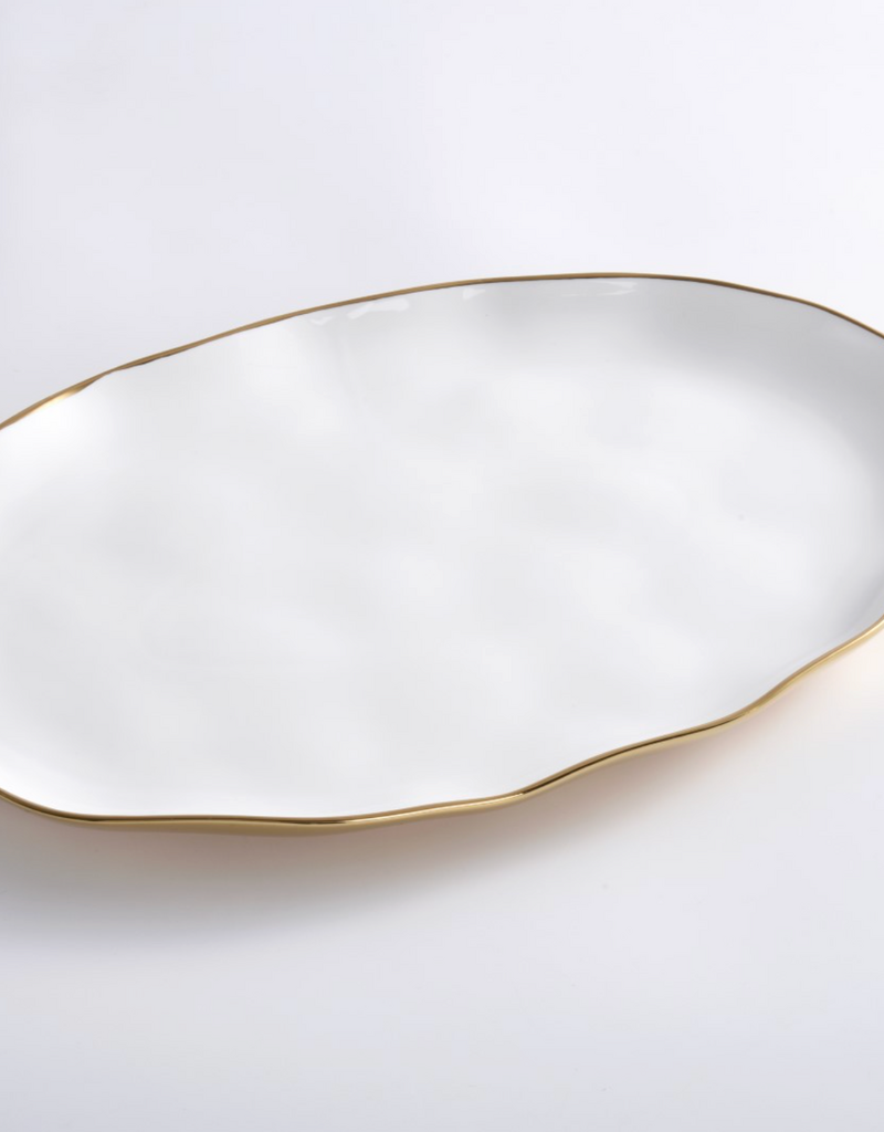 PAMPA BAY MOONLIGHT OVAL TRAY