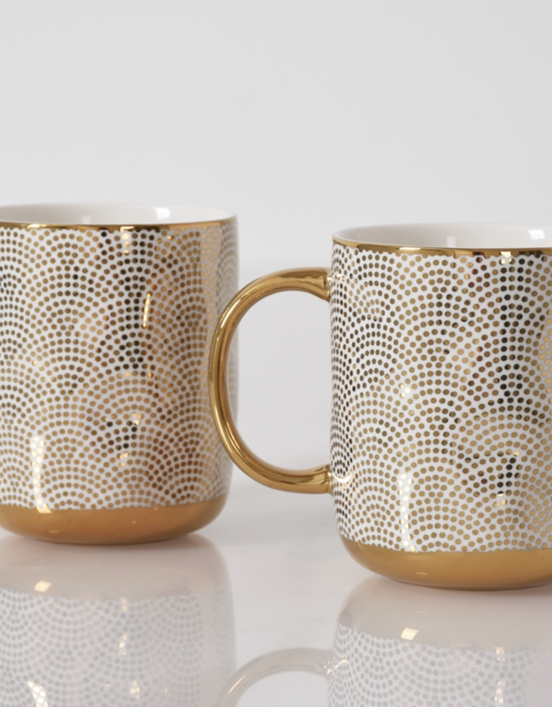 PAMPA BAY SENSU SET OF 2 DOTTED MUGS