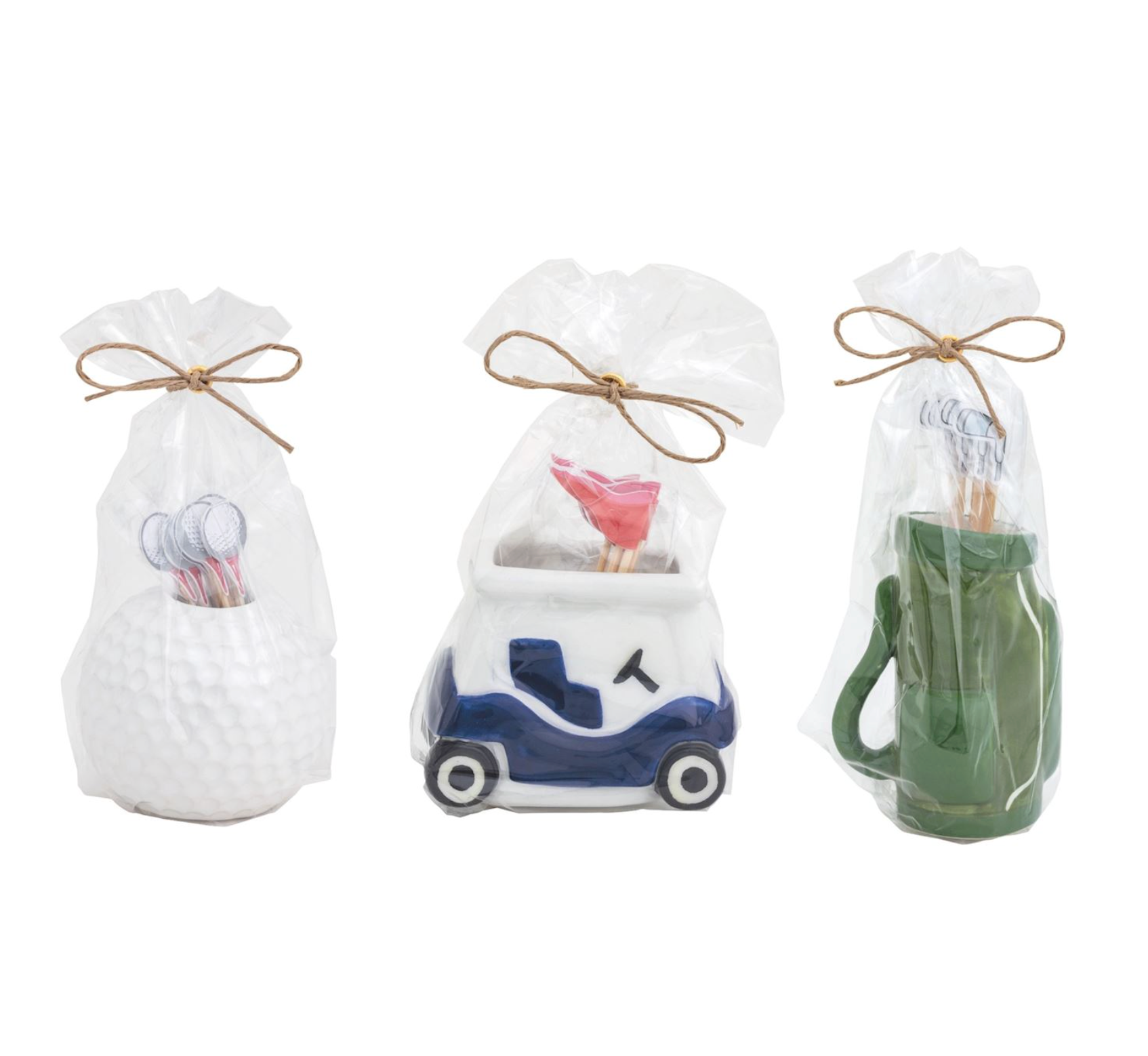 MUD PIE GOLF TOOTHPICKS