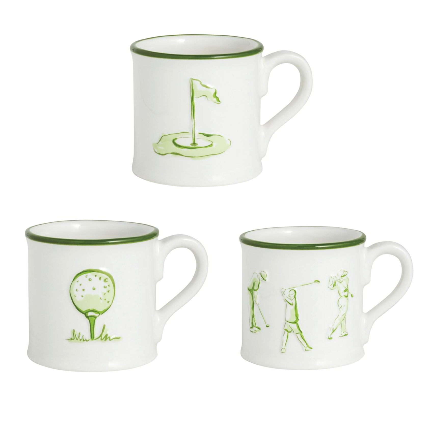 MUD PIE GOLF MUGS