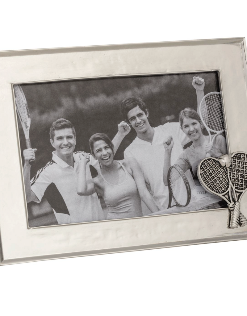 MUD PIE METAL TENNIS FRAME