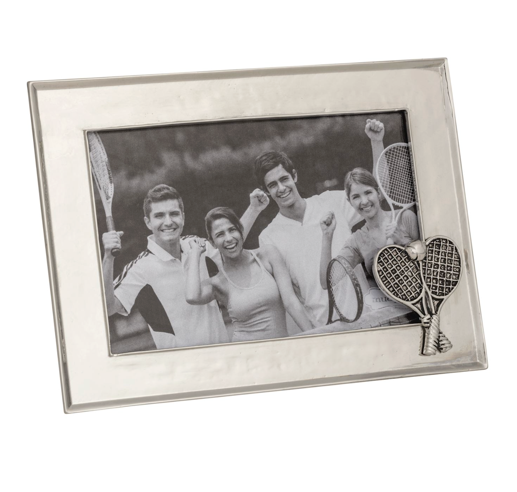 MUD PIE METAL TENNIS FRAME