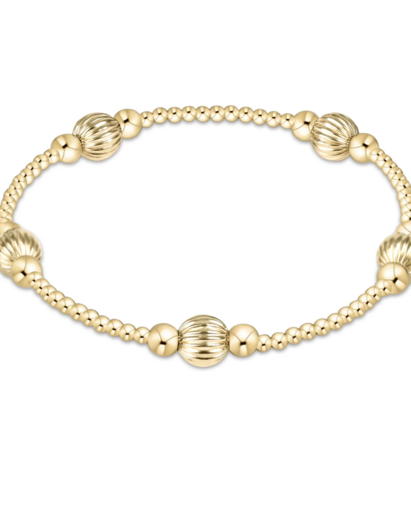 ENEWTON Purpose Dignity 6mm Bead  Bracelet - Gold