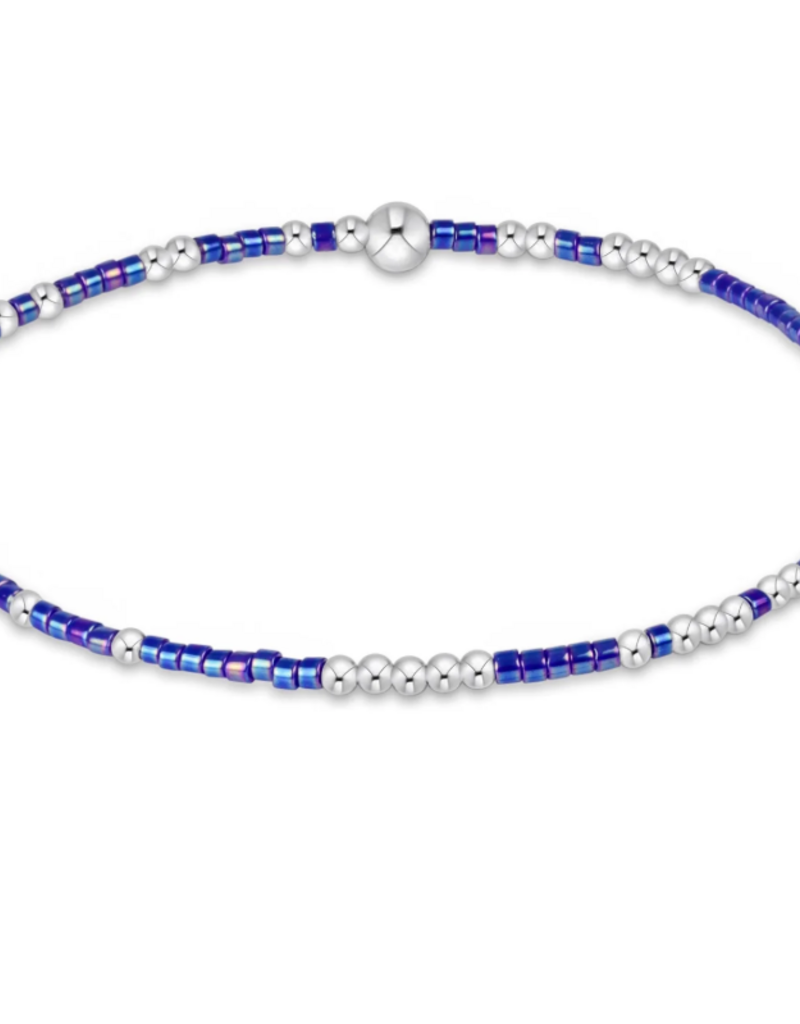 ENEWTON Hope Unwritten Sterling  Bracelet - Blue Metallic