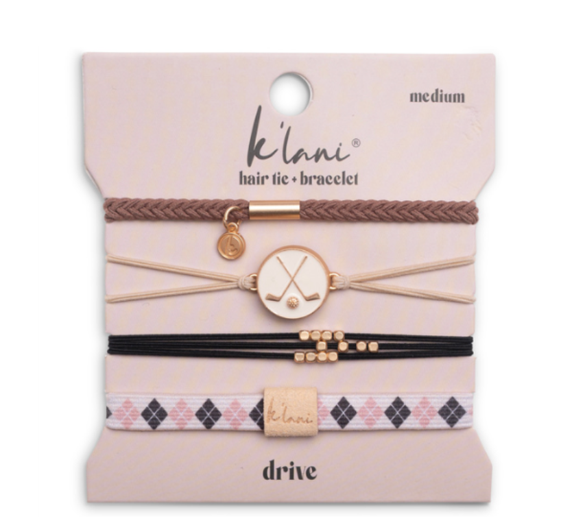K'LANI HAIR TIE BRACELET SET-DRIVE