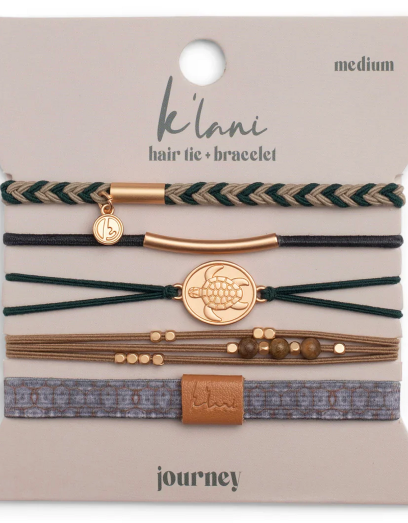 K'LANI HAIR TIE BRACELET SET-JOURNEY