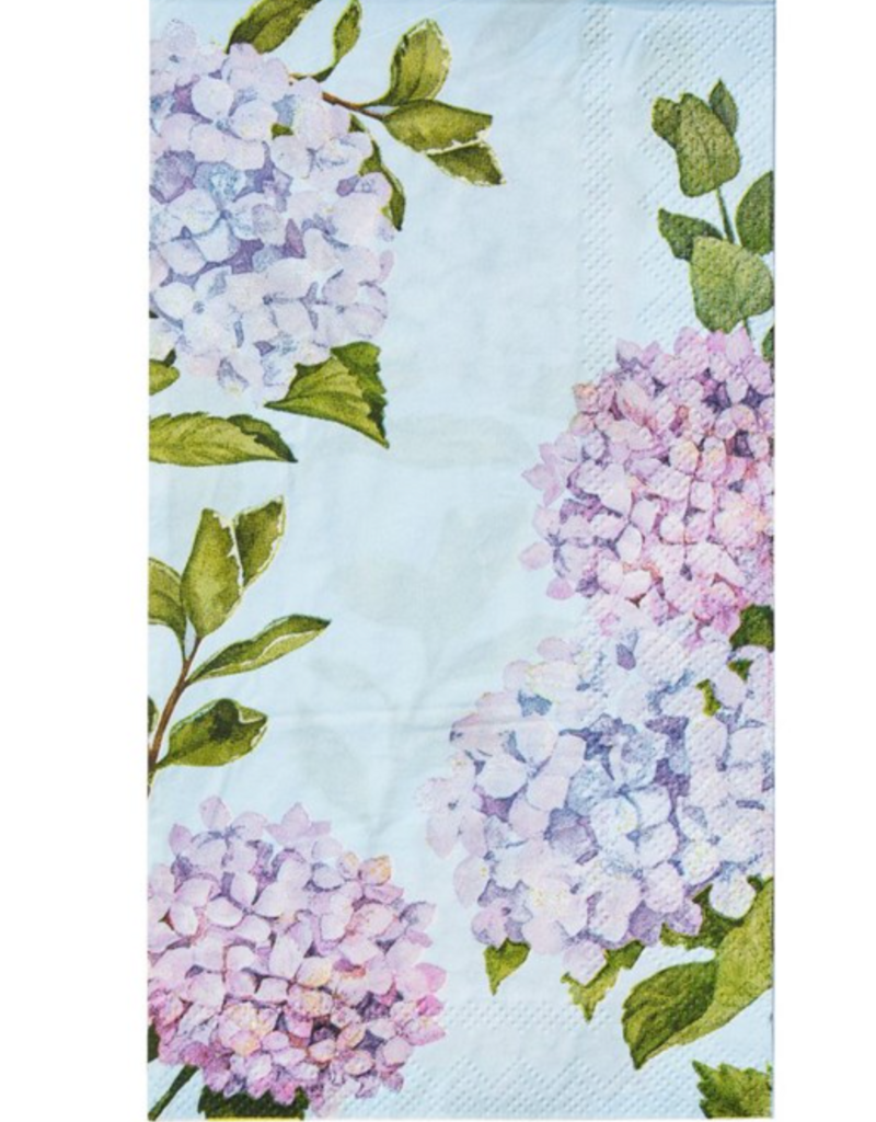 SOPHISTIPLATE HYDRANGEA GUEST NAPKINS