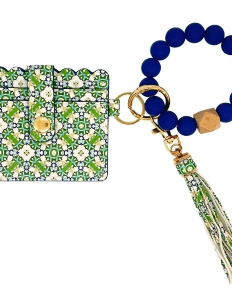 LAURA PARK DESIGNS SERENDIPITY KEYCHAIN WRISTLET WALLET