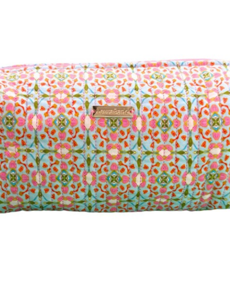 LAURA PARK DESIGNS GASPARILLA SIGNATURE LARGE COSMETIC BAG