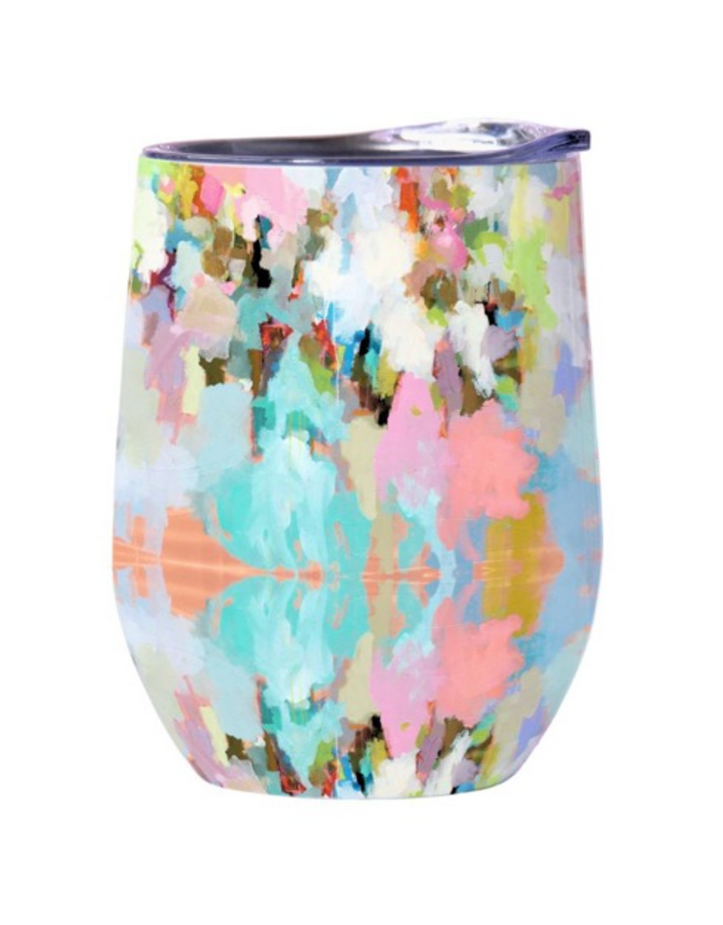 LAURA PARK DESIGNS BROOKS AVENUE WINE TUMBLER