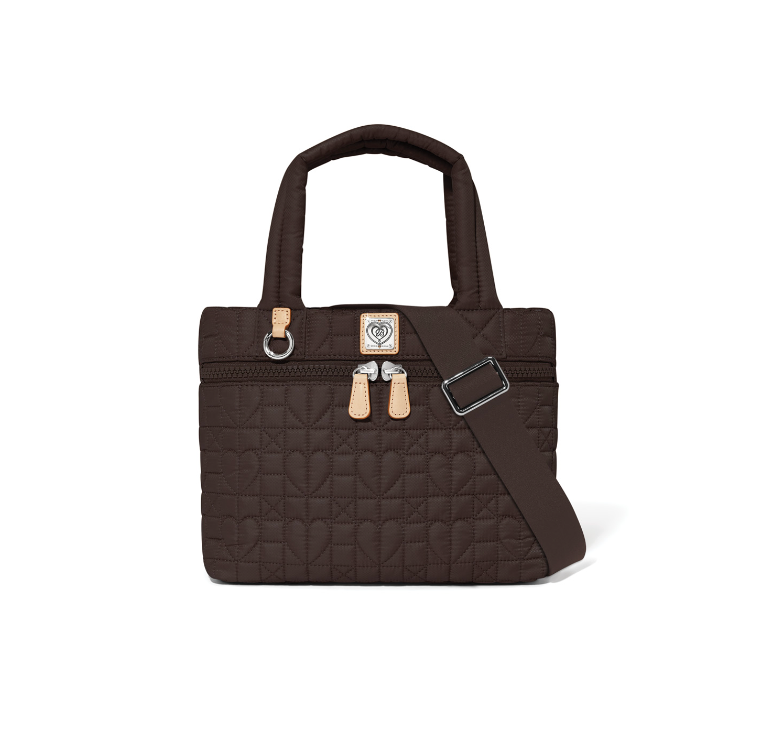 BRIGHTON ADRIENNE SMALL TOTE-COCOA
