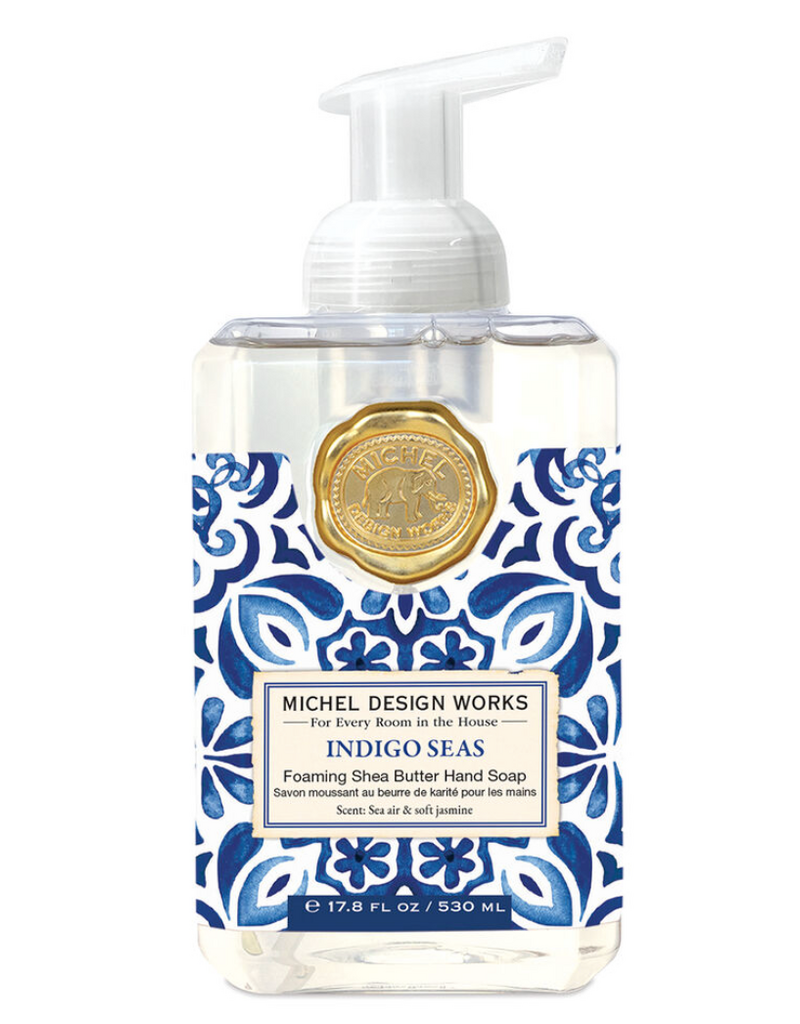 MICHEL DESIGN WORKS INDIGO SEAS FOAMING SOAP