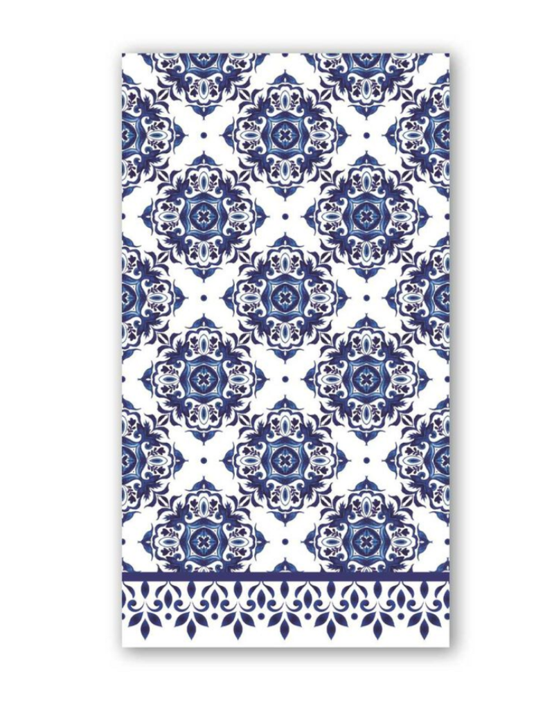 MICHEL DESIGN WORKS INDIGO SEAS HOSTESS NAPKIN