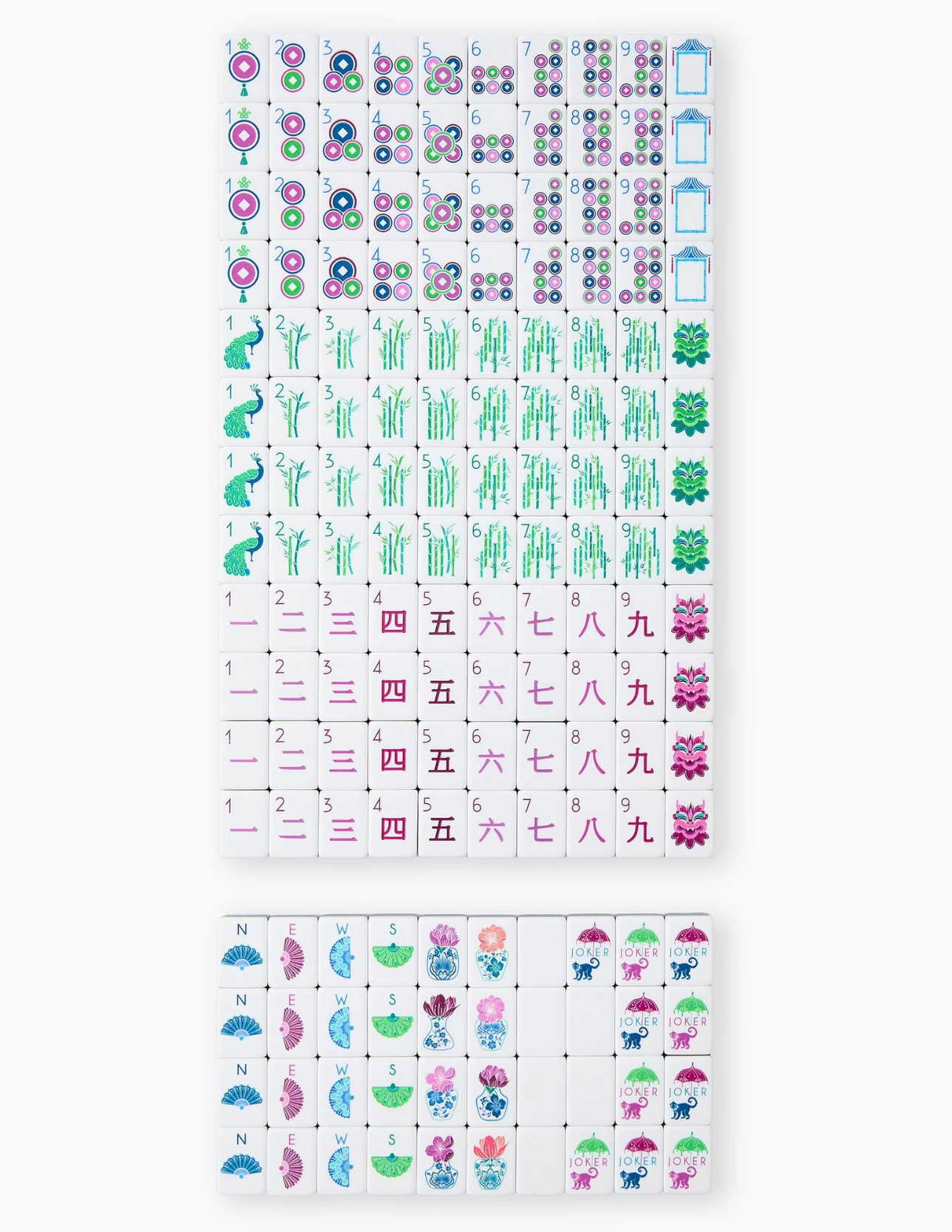 OH MY MAHJONG GEMMA MAHJONG TILES