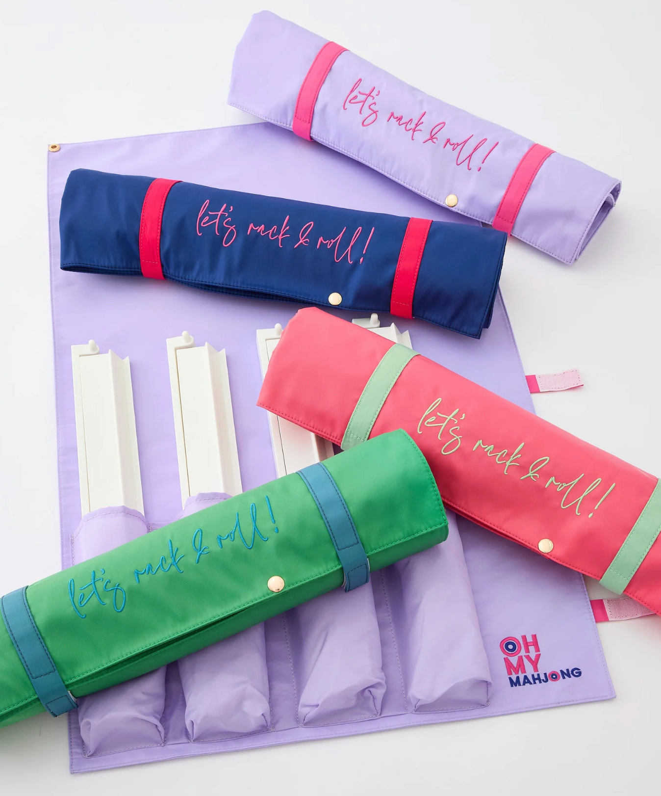 OH MY MAHJONG LET'S RACK AND ROLL BAG