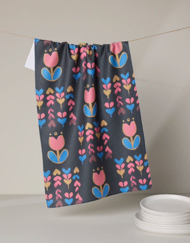 GEOMETRY TULIP PATCH TEA TOWEL