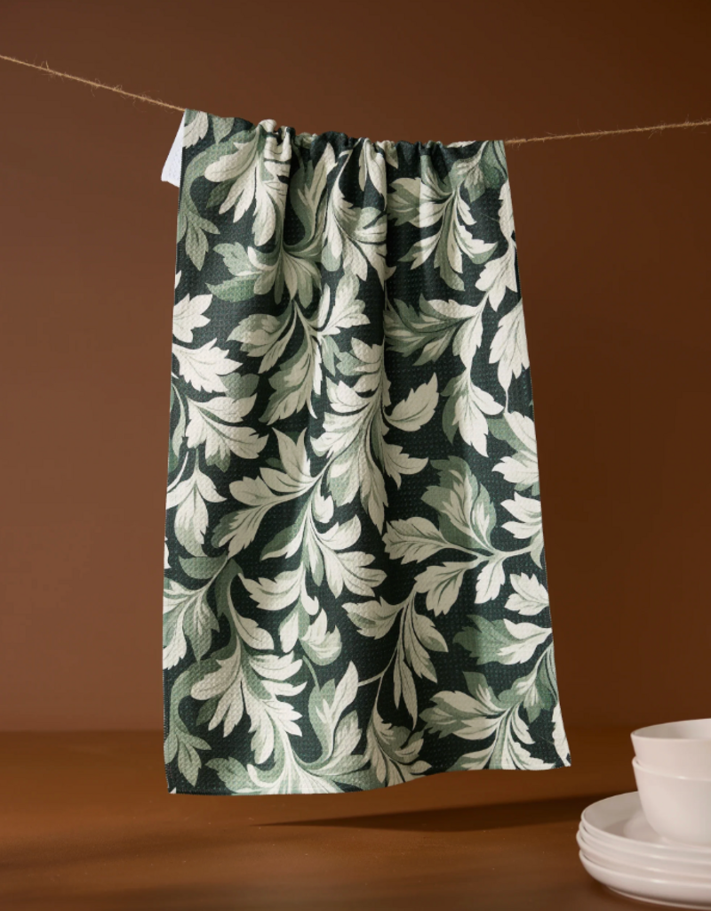 GEOMETRY CLASSIC FOLIAGE TEA TOWEL