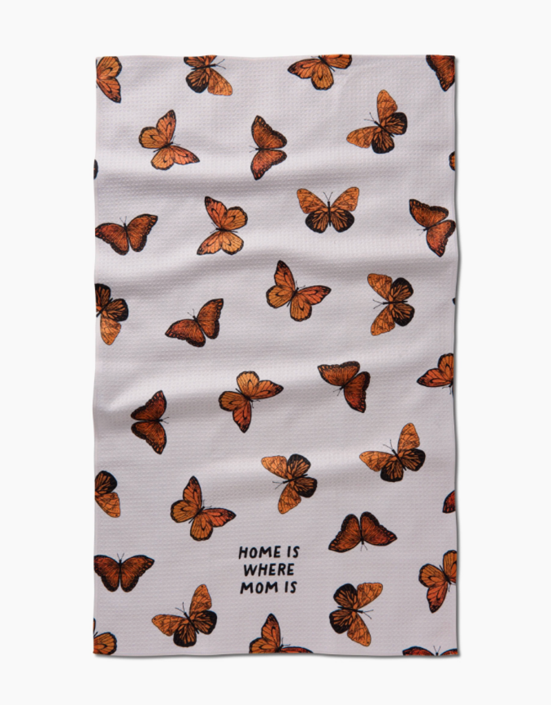 GEOMETRY FLUTTER LOVE TEA TOWEL
