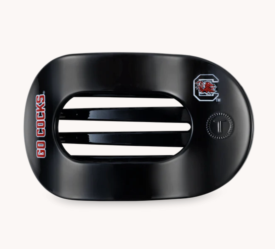 TELETIES GO COCKS MEDIUM FLAT ROUND HAIR CLIP