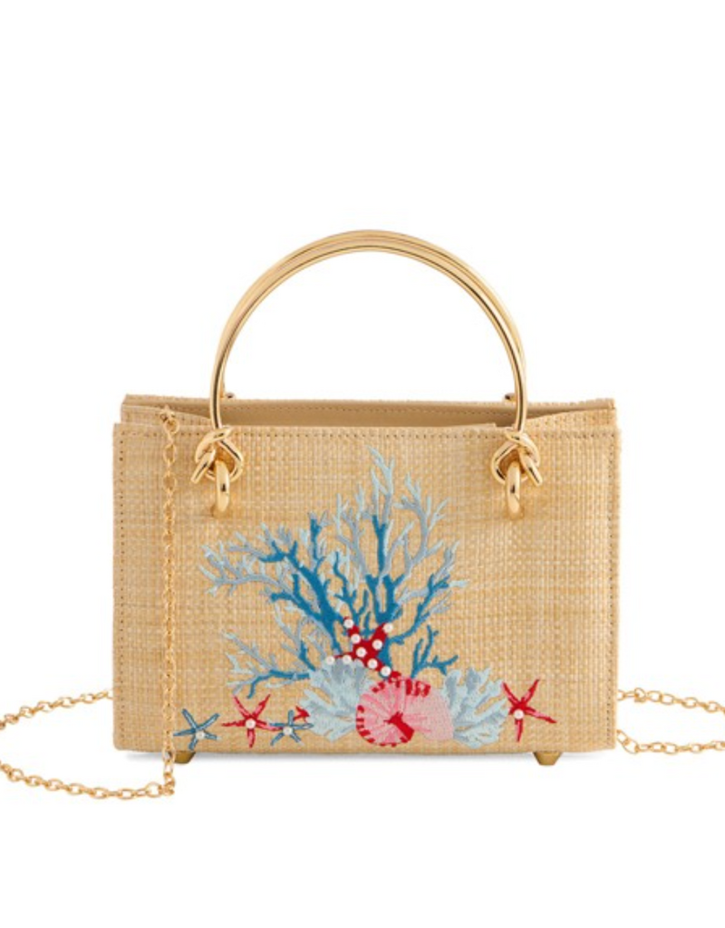 Shiraleah LEILA MINI BAG-NATURAL