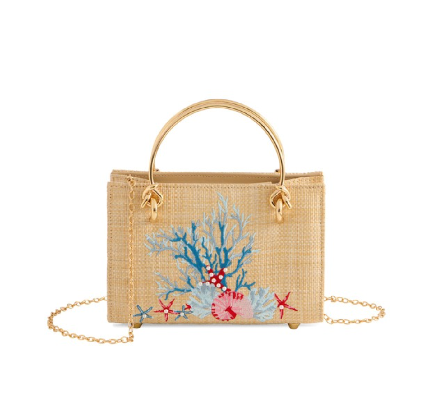 Shiraleah LEILA MINI BAG-NATURAL