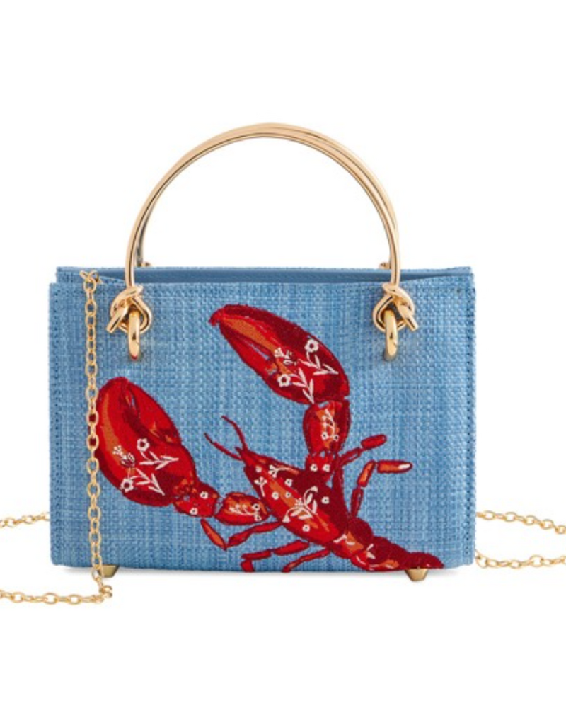 Shiraleah CLAUDIA MINI BAG-BLUE