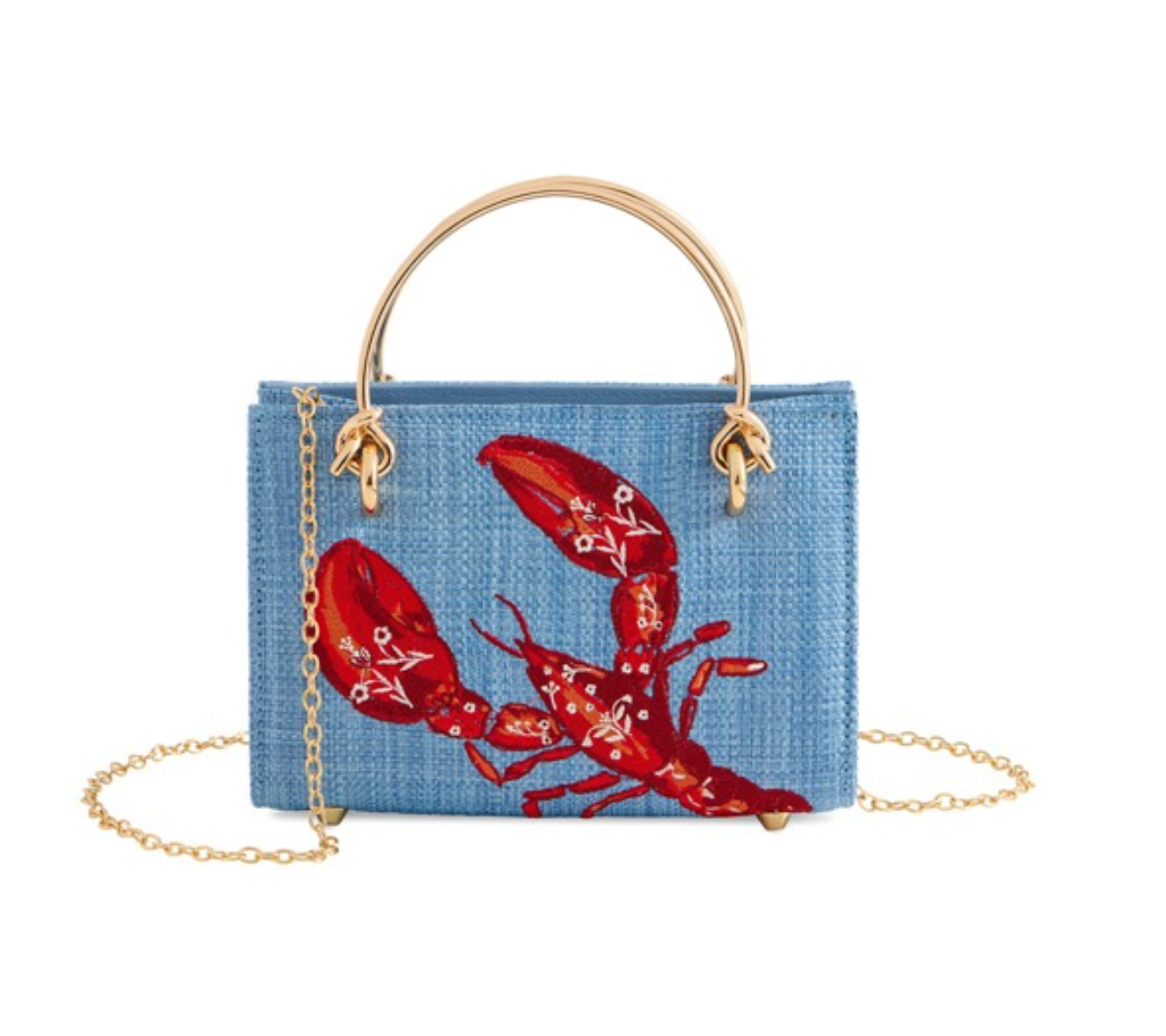 Shiraleah CLAUDIA MINI BAG-BLUE