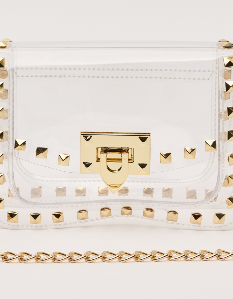 CLEARLY HANDBAGS JACKIE-GOLD