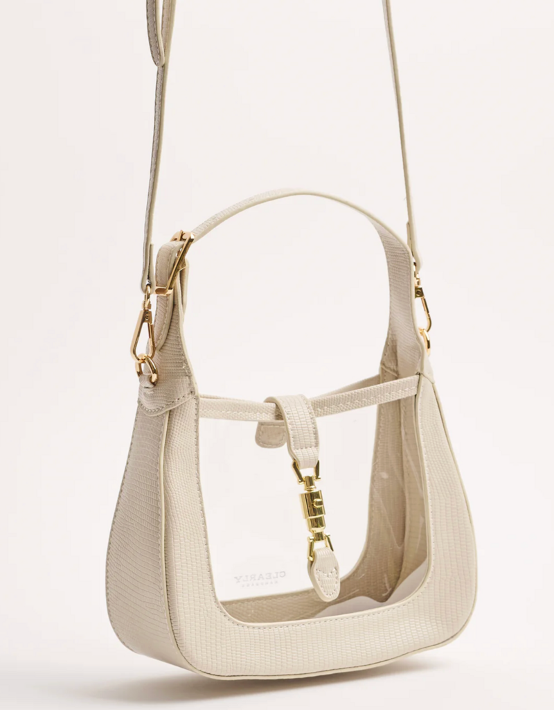 CLEARLY HANDBAGS PAIGE CLEAR HANDBAG