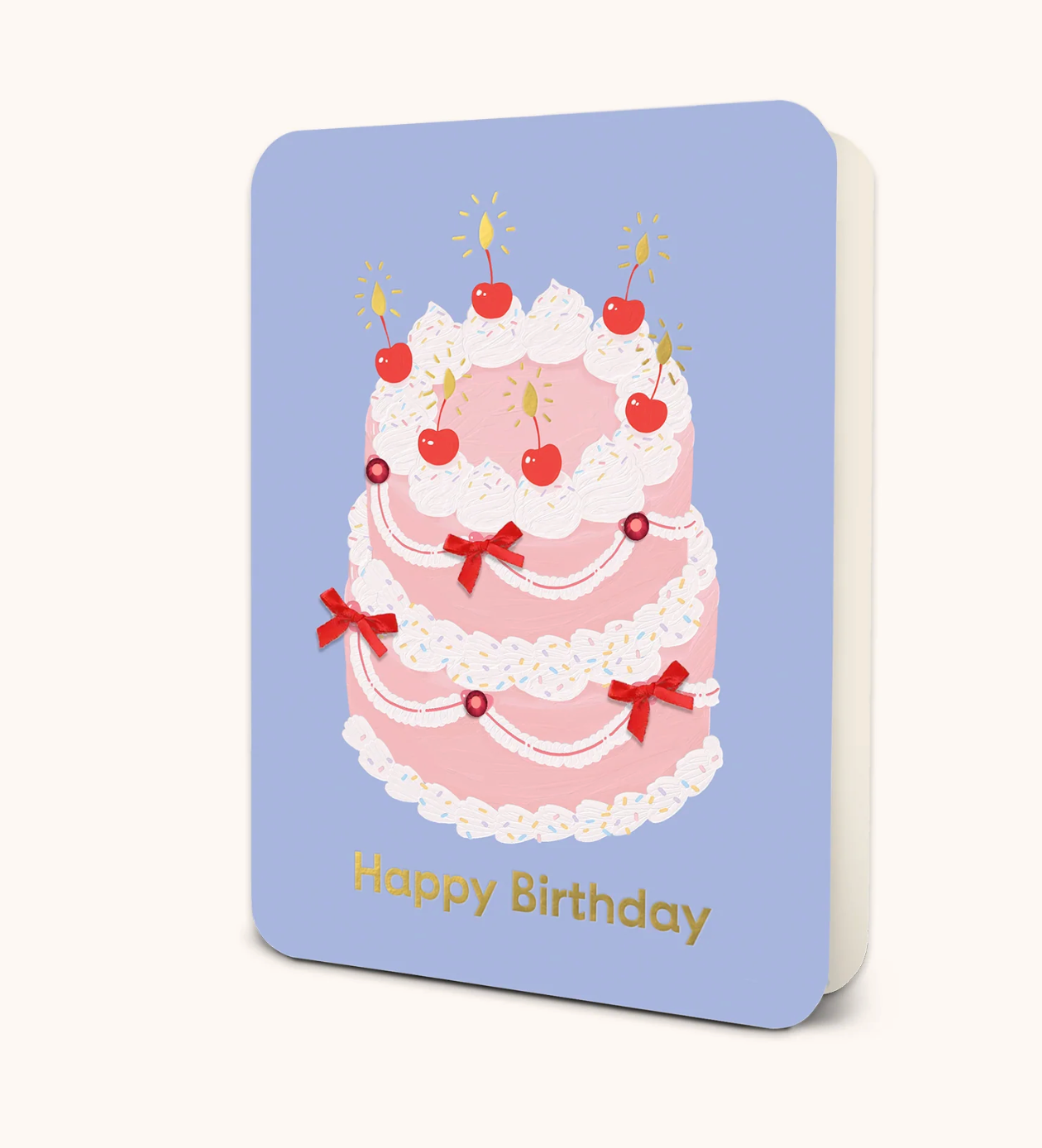 STUDIO OH! CHERRIES ON TOP BIRTHDAY CARD