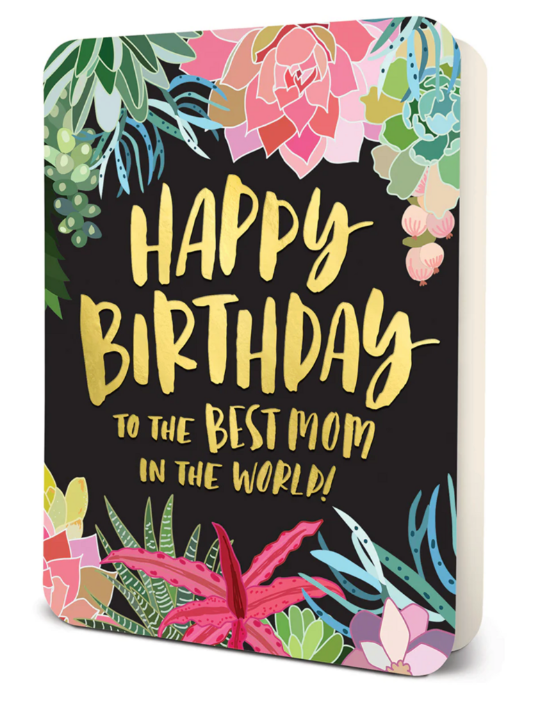 STUDIO OH! SUCCULENTS BEST MOM BIRTHDAY CARD