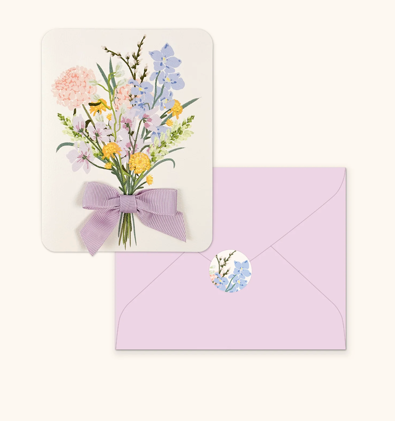 STUDIO OH! BLISSFUL BOUQUET BOW NOTECARD SET