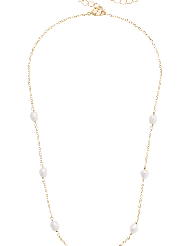 CANVAS CELIA DELICATE PEARL NECKLACE