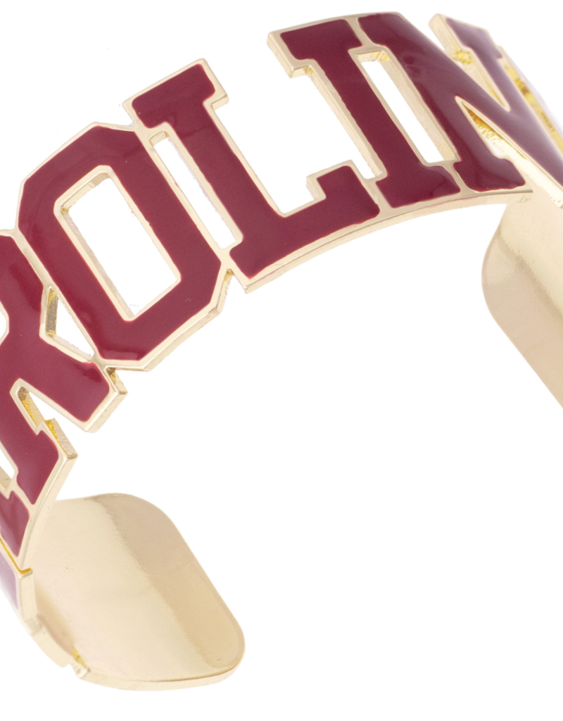 CANVAS USC OUTLINE CUFF BRACELET