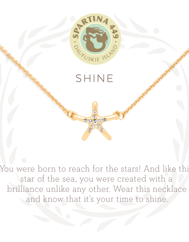 SEA LA VIE NECKLACE-SHINE/STARFISH