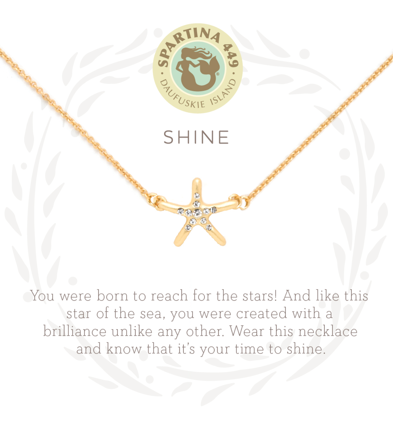 SEA LA VIE NECKLACE-SHINE/STARFISH