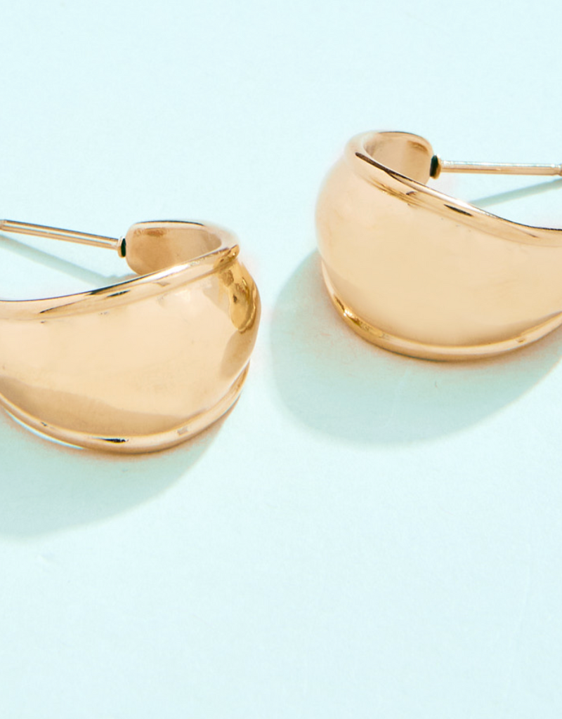 hawser hoop earrings