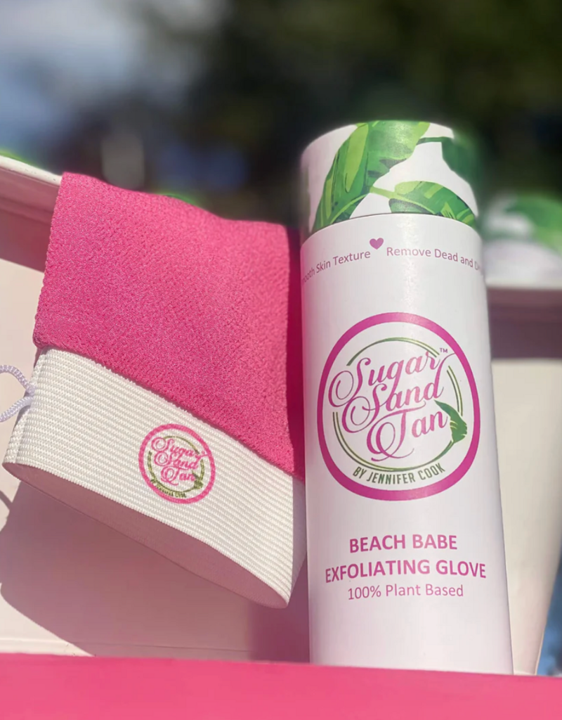 SUGAR SAND TAN BEACH BABE EXFOLIATING GLOVE