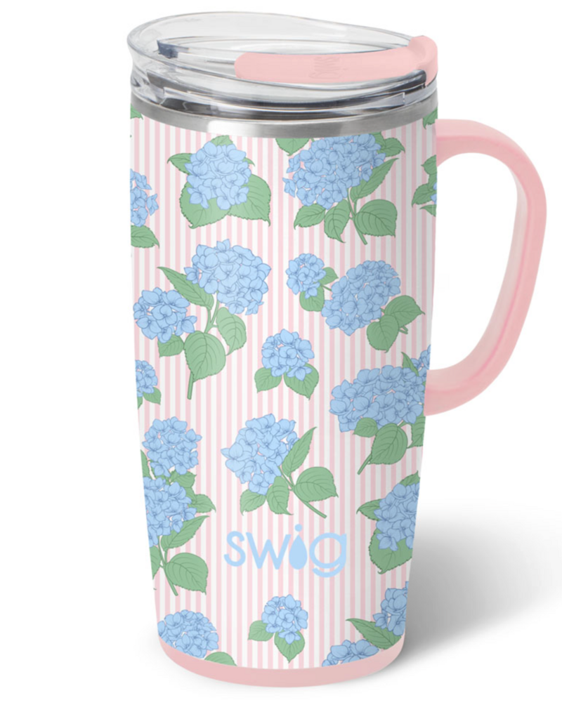 SWIG Hydrangeas Travel Mug 22oz