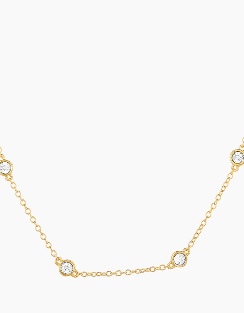 ELLA STEIN IN THE LOOP CHAIN NECKLACE-GOLD