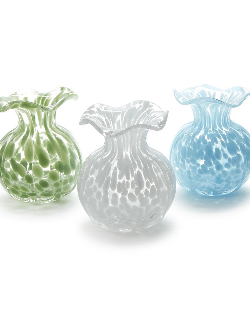 TWO'S COMPANY RUFFLED EDGE VASE
