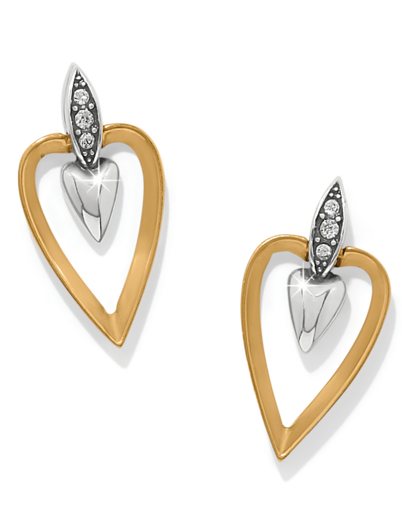 BRIGHTON Love Messages B Calm Post Earrings