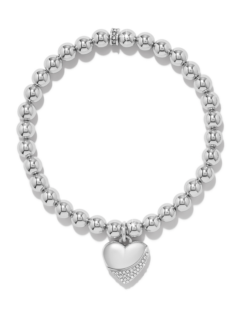 BRIGHTON Meridian Petite Wave Heart Stretch Bracelet