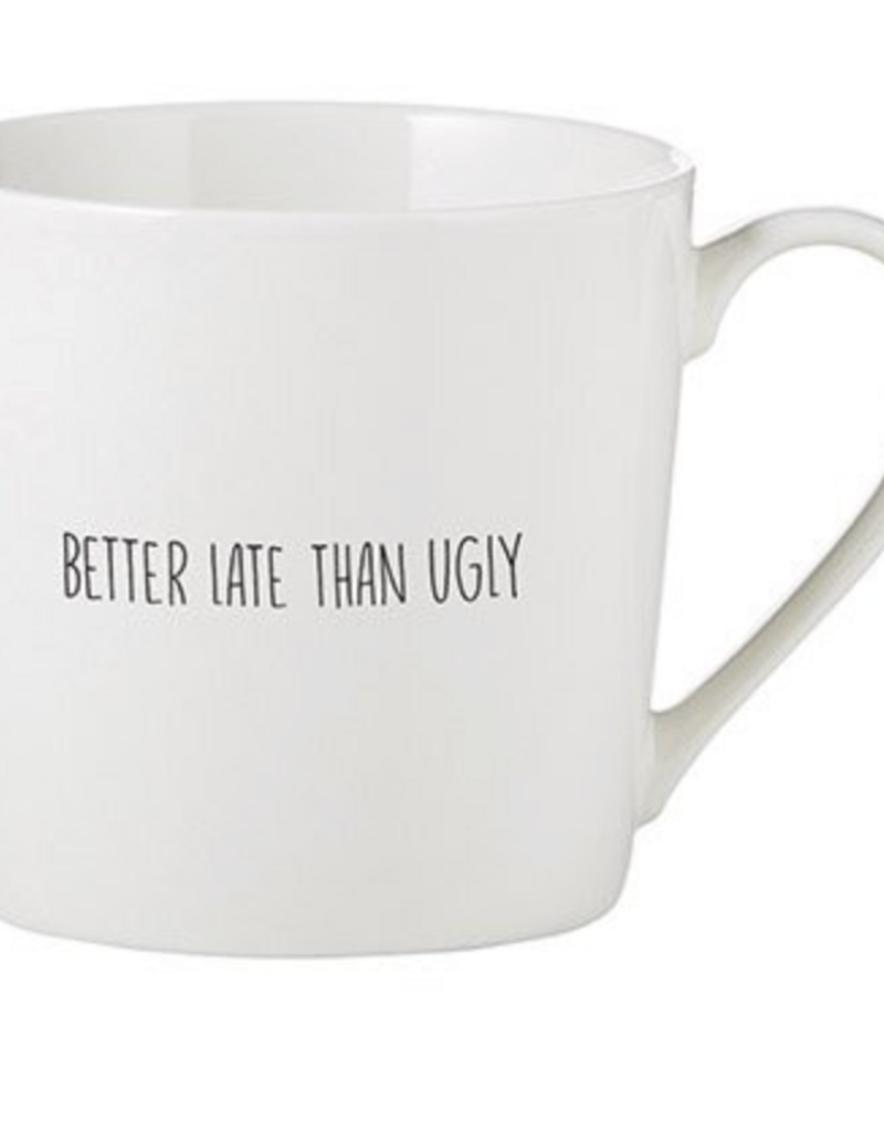SANTA BARBARA cafe mug-better late