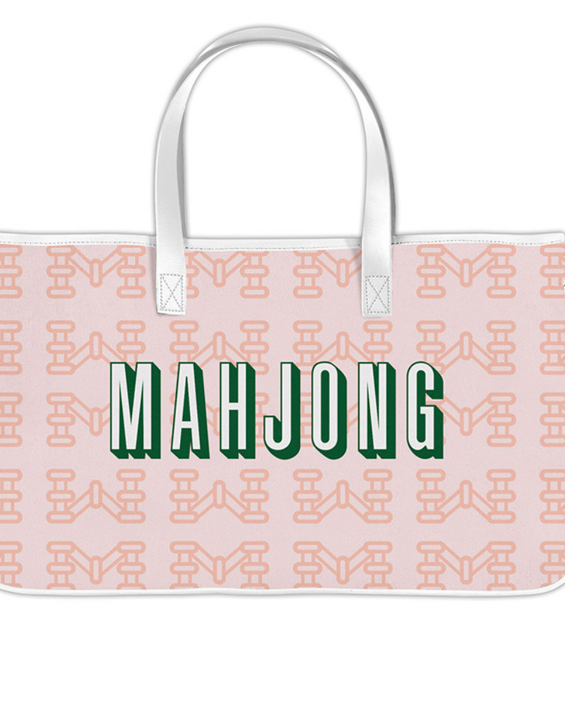 SANTA BARBARA canvas tote-mahjong