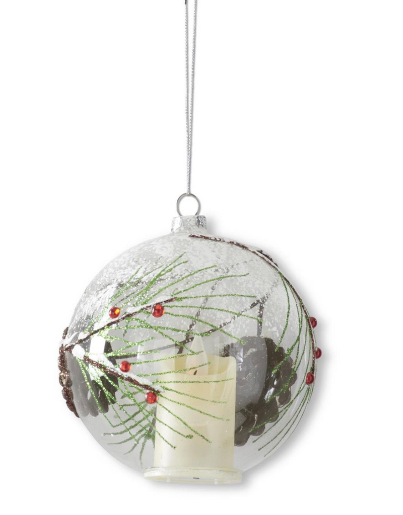 LED PINECONE ORNAMENT/SITTER 5.25 INCH