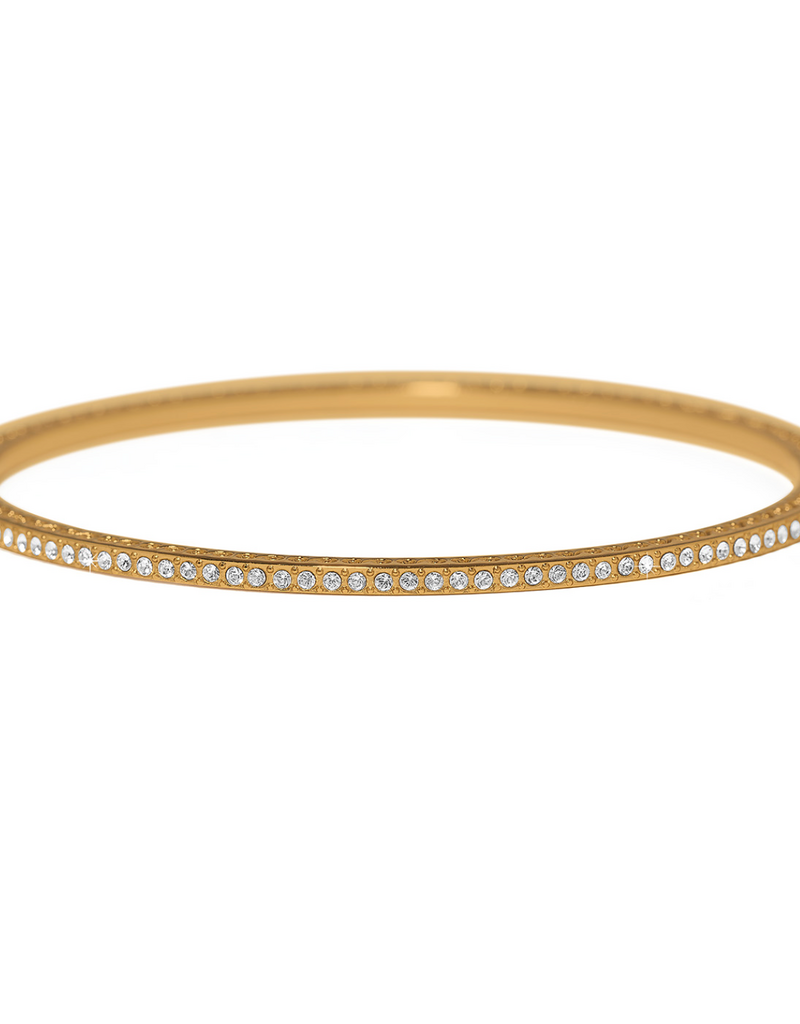BRIGHTON MERIDIAN ECLIPSE THIN BANGLE-GOLD