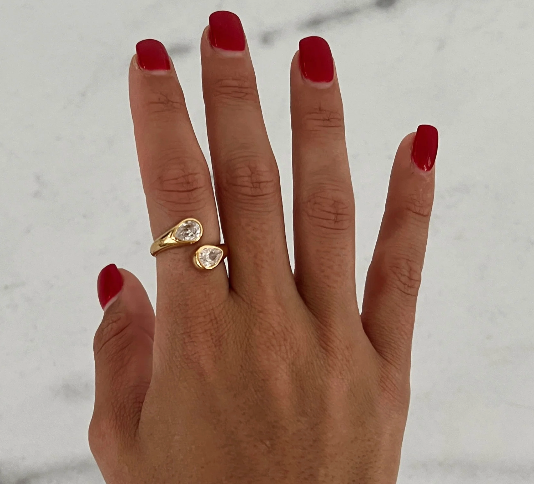 CHANSUTT PEARLS HARPER RING