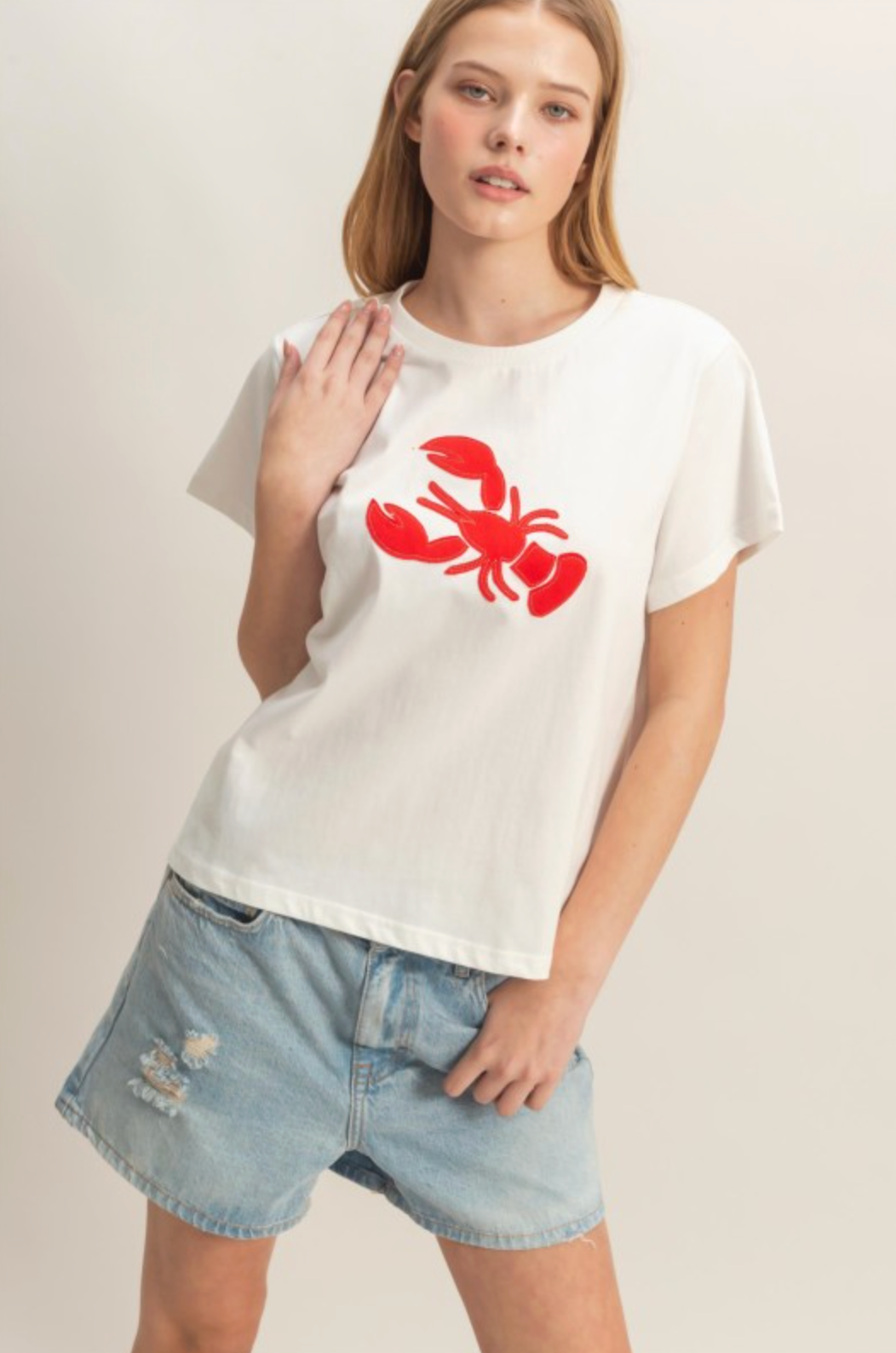 HYFVE LOBSTER PATCH TEE